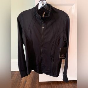 Black Athletic Jacket Size S by Reflex